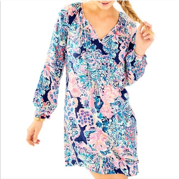 Lilly Pulitzer Dresses & Skirts - Lilly Pulitzer • Willa Dress Indigo Gypsea